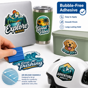 Bubble Free Custom Vinyl Stickers in Augusta G
