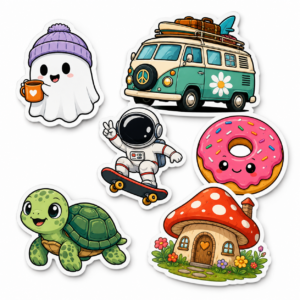 Custom Laminated Vinyl Stickers in Augusta Ga Main Image